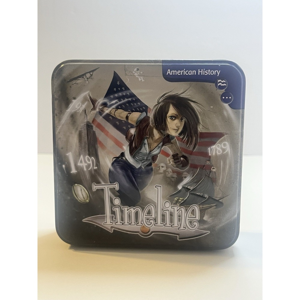 Timeline American History Card Game Asmodee Complete Series Cardline